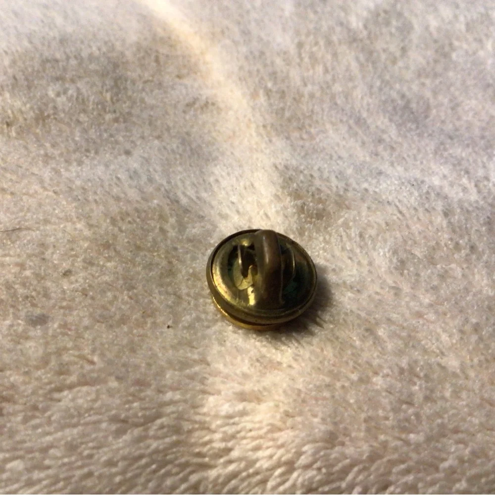 Junior Achievement Gold and Blue Enamel Lapel Pin